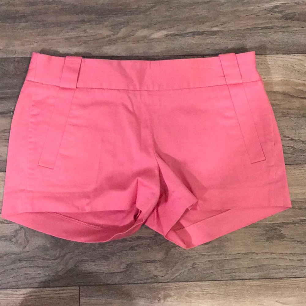 JCREW pink shorts size 0